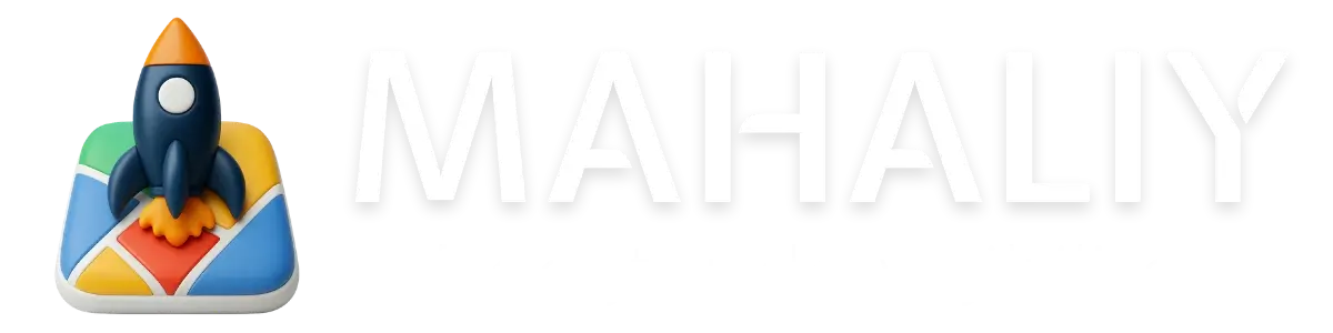 Logo du site Mahaliy en blanc